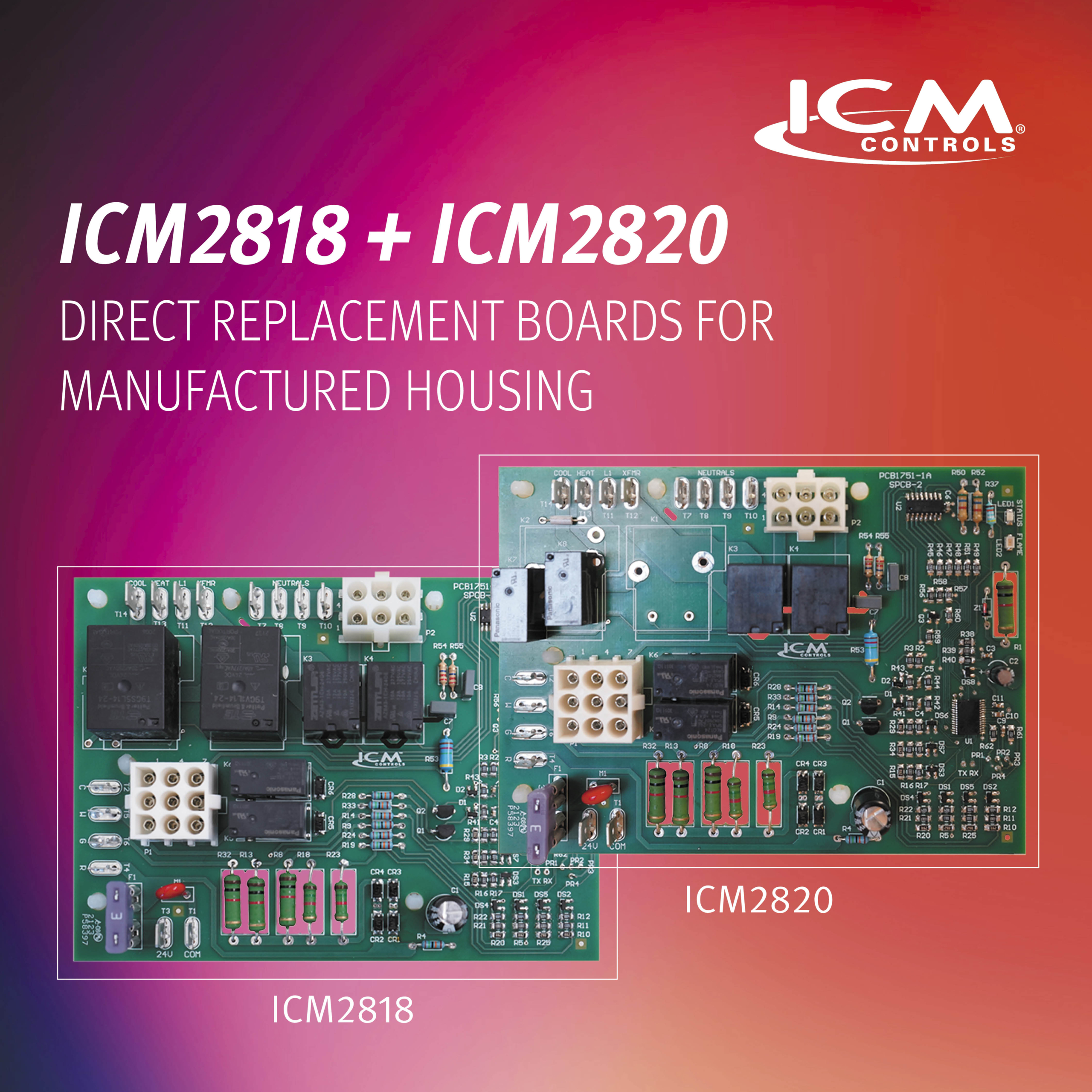 November Product Spotlight of the Month: ICM2818 & ICM2820